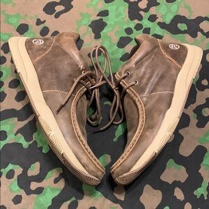 Roper Western Boots Brown Leather Mens Size 9 Chukka